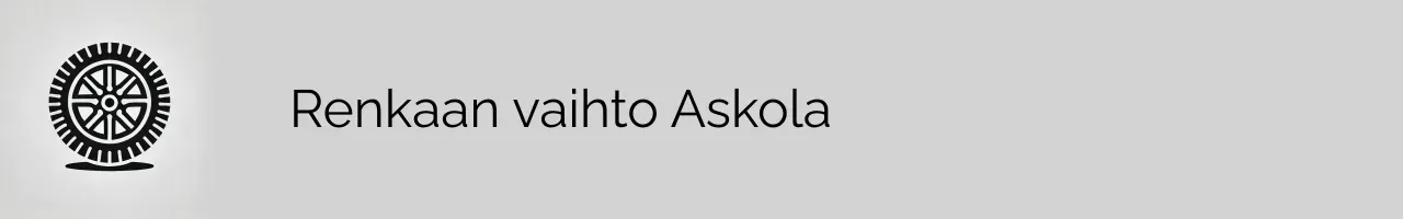 Renkaan vaihto Askola